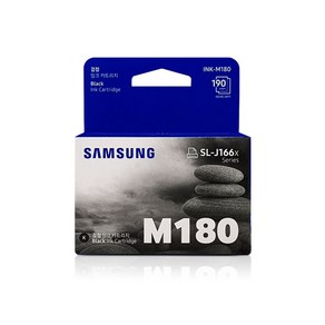 삼성 INK-M180 C180 정품잉크 SL-J1660 J1663 J1665 J1770, INK-M180 검정/정품, 1개