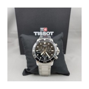 Tissot 티쏘 씨스타 1000 크로노그래프 블랙 다이얼 남자 시계 T1204171105100 305303