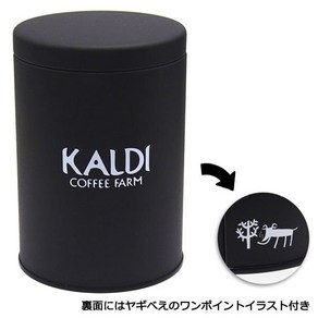 KALDI COFFEE FARM 칼디커피팜 오리지널 캐니스터 캔 블랙 (200~250g), 1개, 200g, 1개입