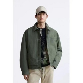 ZARA 자라 남성용 솔리드 패브릭 자켓