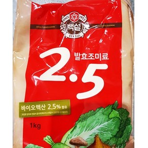 업소용 핵산 발효조미료 1kg 한국 기사식당 msg 국 찌개볶음용, 1개