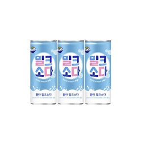 코카콜라 밀크소다, 3개, 250ml