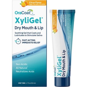 OaCoat XyliGel 1 팩 수딩 드라이 마우스 보습 릴리프 젤, 1개