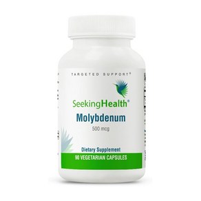 Seeking Health 몰리브데넘 500mcg 90정 베지캡슐 시킹헬스 Molybdenum 미국 직구 사은품 추가증정, 1개