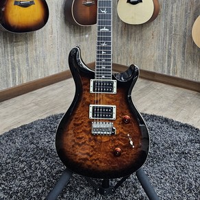 PRS SE 2024 Model Custom 24 Quilt-Black Gold Bust w/Ebony FB CTIG030673, 1개