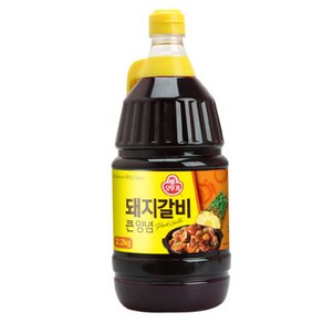 오뚜기 돼지갈비 큰 양념, 2.2kg, 6개