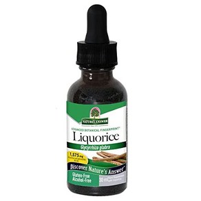 Natue's Answe Licoice Root  Hebal Supplement  Suppots Digestive Health  Non-GMO & Koshe , 1 Fl Oz (1팩), 1개, 29.57g