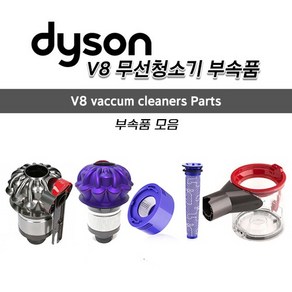 [Dyson] 다이슨 정품 V8 무선청소기 부속품 싸이클론 헤파 먼지통, SV10, 1개