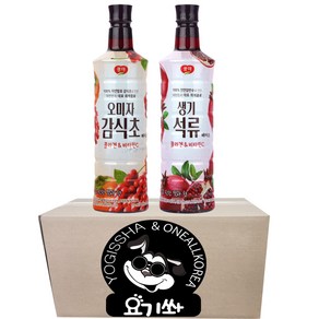 [요기쏴] 광야식품 오미자 감식초 베이스 970ml 생기석류 베이스 970ml