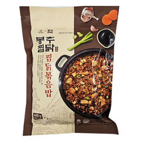 CJX봉추찜닭 봉추찜닭볶음밥 지퍼백 400g, 1개