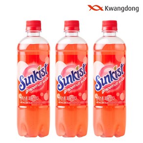 썬키스트 자몽 소다, 600ml, 24개
