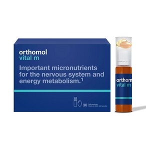 [독일 내수 정품](오쏘몰) ORTHOMOL Vital M TinkfläschchenKaps.Kombipack. 30St, 300g, 1개