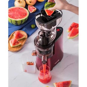 monda 착즙기 전자동 주스 기계 가정용 카페 과즙기, 상세페이지 참고, SJ-09 레드 80mm 250w
