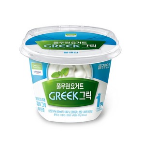 액티비아빅팟그릭플레인 풀무원다논 냉장 400g, 2개