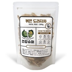 건강슈퍼 국산 볶은 도라지차, 1개, 1개입, 200g