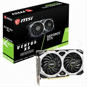 MSI GTX1660 6G SUPER 그래픽카드 재조년월 22년1월 무상3년