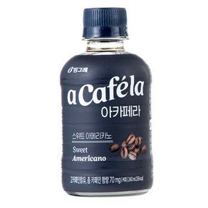 빙그레 아카페라 스위트아메리카노 240ml 20입, 20개