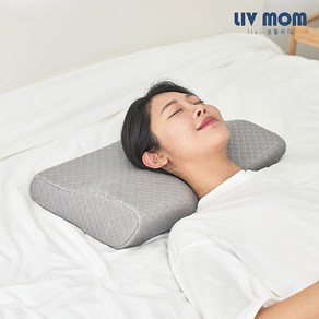 리브맘 3D 메모리폼 누빔 경추베개 1개/2개, 01.1개세트, 03.투톤