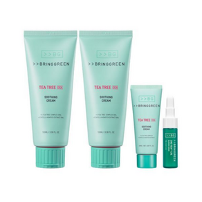 브링그린 티트리시카수딩크림플러스 100ml+100ml+크림20ml+세럼7ml 1세트 227ml, 1개