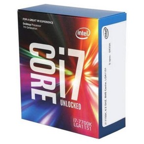 인텔 코어 I7 7700K 4.2GHZ 8MB신규 소매점 BX80677I77700K신규 소매점 스마트 캐시 박스 단일옵션 B01LTI1JEM, 단일옵션／단일옵션