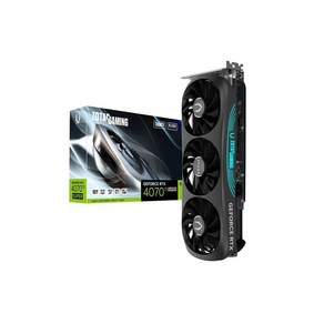 IT_ZOTAC GAMING 지포스 RTX 4070 Ti SUPER Tinity D6X 16GB Black 재고보유