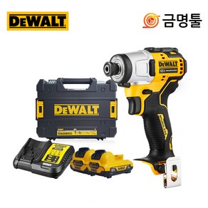 [디월트 ] DCF801L2 / 12V MAX (10.8V) 컴팩트 임팩드라이버 3.0Ah 세트, 1세트