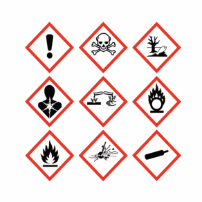 MSDS 경고문자 GHS 그림문자 경고표지 픽토그램 스티커