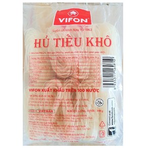 베트남 쌀국수면(2mm) 500g VIFON 제품 비폰 후티우코 vietnam ice noodle, 4개