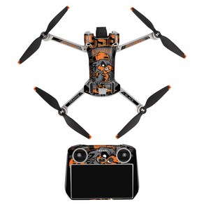 DJI 미니 3 프로용 방수 PVC 스티커 스킨 드론 바디 보호 암 액세서리, 06 A, 01 CHINA