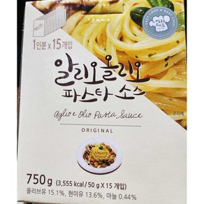 코스트코 이지쉐프 알리오올리오 스파게티소스, 50g, 15개