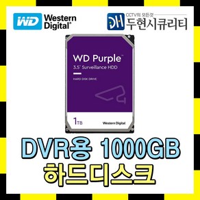 Westen Digital CCTV용 저장장치 HDD, 1TB