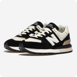 [늘정품] 뉴발란스 NEW BALANCE 574 레거시 블랙 앙고라 패션스니커즈화 운동화 운동화 워킹화 U574LGRA