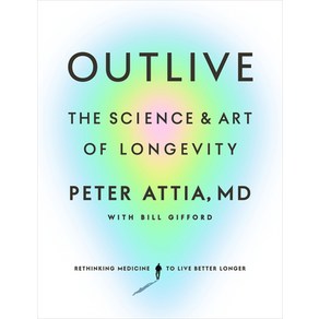 (영문도서) Outlive: The Science and Art of Longevity Hardcover