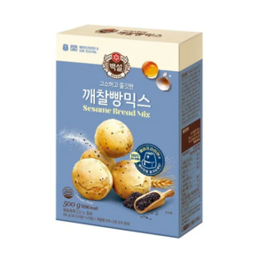 백설 깨찰빵 믹스, 1개, 500g