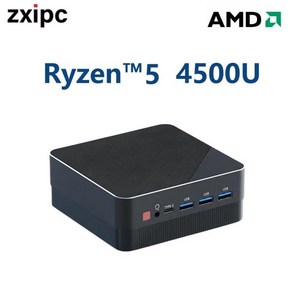 미니PC 데스크탑 5500U DDR4 32GB 게이밍 5700U 512GB 4500U 미니 1TB WiFi6 AMD PC SSD 컴퓨터 Ryzen7 NUC, WiFi 6 NO RAM NO SSD, AMD R5-5500U