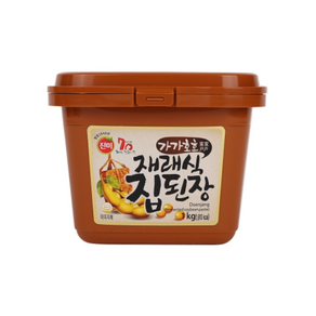 진미 가가호호 재래식 집된장, 1kg, 4개