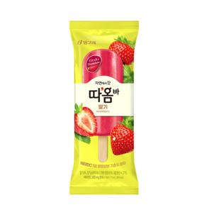 빙그레 따옴바 딸기 75ml x30개입 /아이스크림