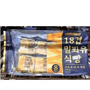 18겹 밀푀유 식빵 640g (80g x 8개) 코스트코, 8개, 80g