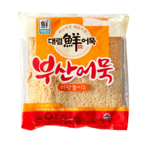[대림냉장] 부산어묵마당놀이2 1 000g, 4개, 1kg