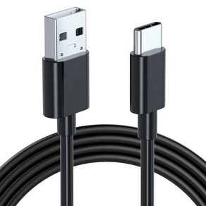 USB-C C 타입 충전 케이블 코드 와이어 Xbox 시리즈 X 코어 및 플레이스테이션 5 PS5 듀얼센스 무선 컨트롤러 블랙 10FT, 한개옵션1