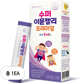 한화제약 수퍼 이뮨젤리 프리미엄 7p, 140g, 1개