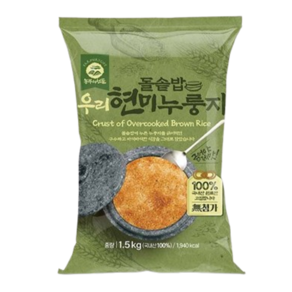 농부의선물 돌솥밥 현미 누룽지 1.5kg, 1개