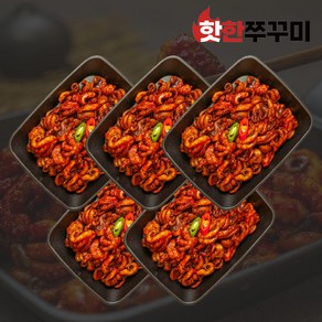 쭈꾸미 밀키트 볶음 300g 5팩, 매운맛단계 - 1단계, 5개