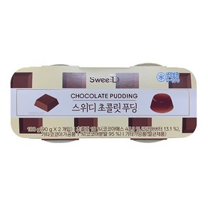 풍림푸드 스위디 초코푸딩180g (90g x 2), 2개, 90g