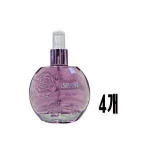 아스파시아 여성용 오드퍼퓸 돌체베르, 150ml, 4개