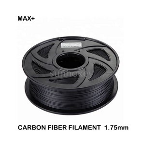 [맥스+] 카본필라멘트(Cabon Fibe Filament)-1.75mm 1kg, 카본 필라멘트(블랙)