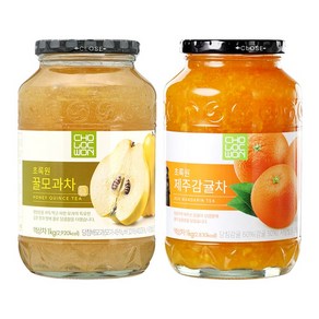 초록원 꿀모과차 +제주 감귤차 (2kg), 2kg