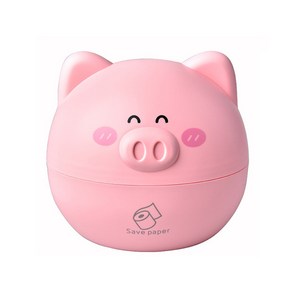 딜헤븐 복돼지 휴지 케이스, 1개, 핑크