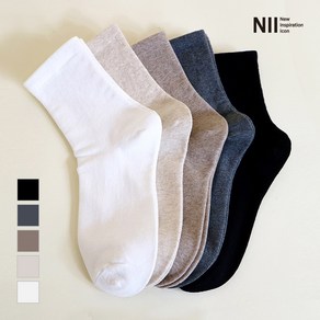 매장정품 올리비아로렌 NII 여성 무압박 중목양말 5PACK