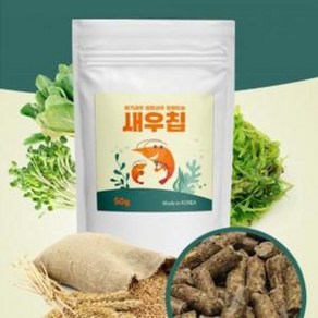 페이토 새우칩 50g 쉬림프 식물성 사료 먹이 밥 생이새우 체리새우 새우키우기, 1개